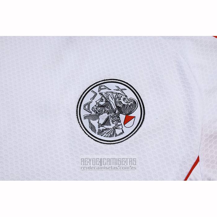 Chandal del Ajax Manga Corta 2025-2026 Blanco - Pantalon Corto